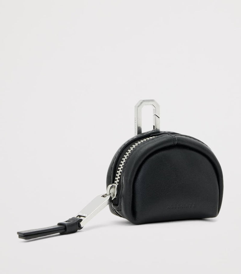 AllSaints Rosalie leather AirPods case, imported from the UK
