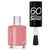 Rimmel London Nail Polish Preppy In Pink, imported from the UK