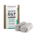 Holland & Barrett Magnitone WipeOut SuperNaturals Bamboo Microfibre Make-Up Cleansing Cloths- Buy online at McGrocer