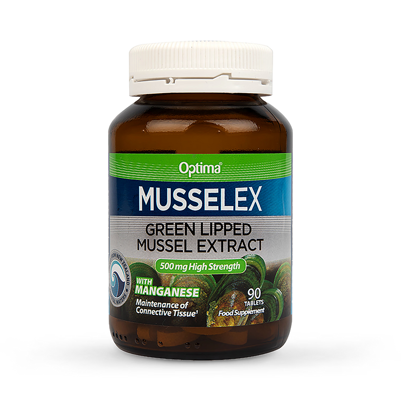 Musselex Green Lipped Mussel Extract 90 Tablets, imported from the UK