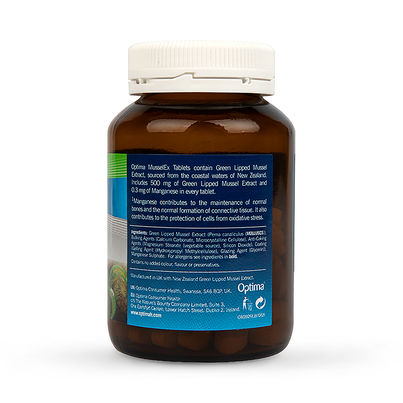 Musselex Green Lipped Mussel Extract 90 Tablets, imported from the UK