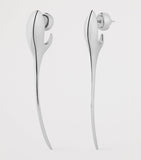 Givenchy spike silver-tone drop earrings, UK version