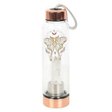 Superdrug Something Different Luna Moth Glass Water Bottle 500ml- Buy online at McGrocer