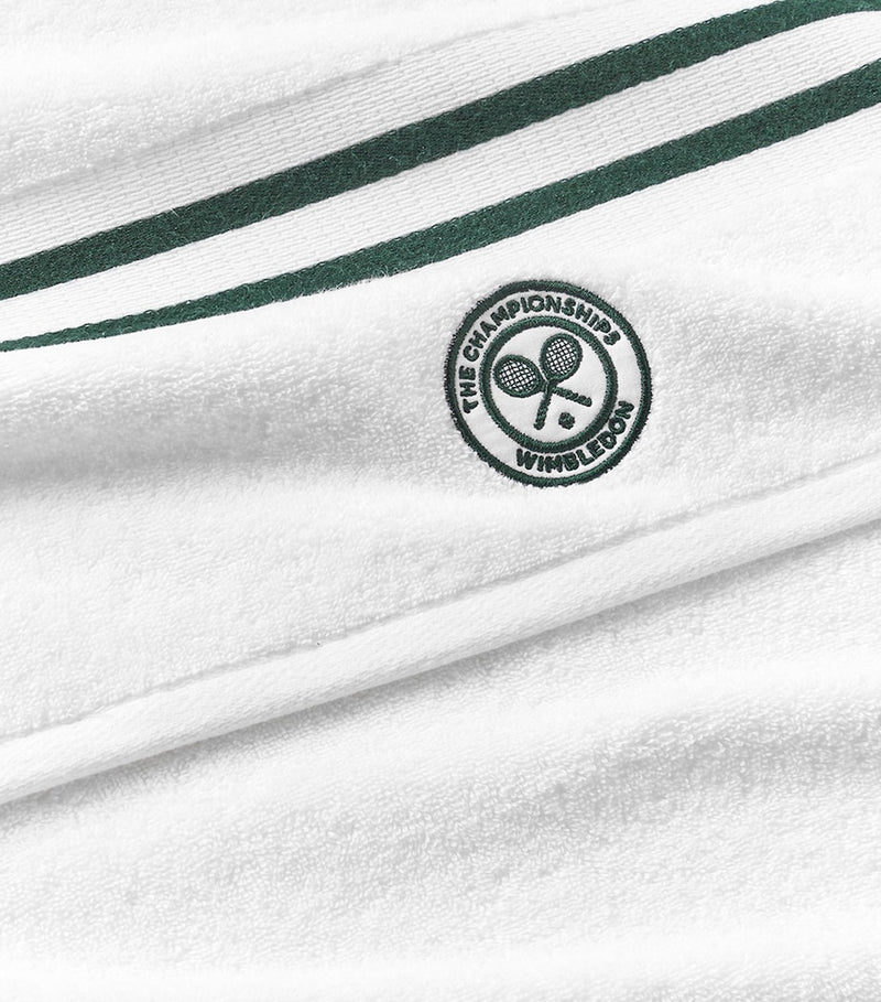 Christy Wimbledon Baseline bath and hand towel set (British brand)