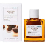 Korres Mountain Pepper Eau de Toilette 50ml spray, imported from the UK