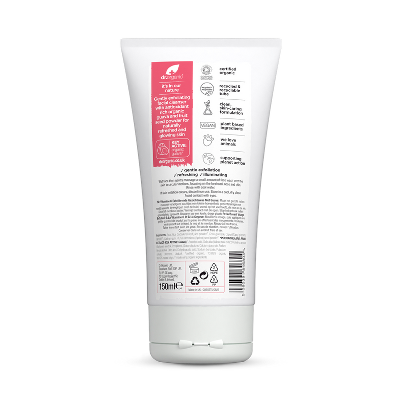 Dr Organic Guava Exfoliating Face Wash