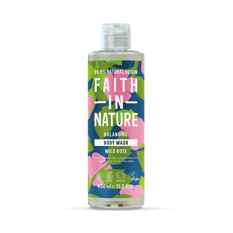 Faith In Nature Body Wash Wild Rose 5L