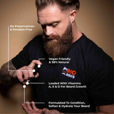 Mo Bros Beard Oil Vanilla Mango 100ml, imported from the UK