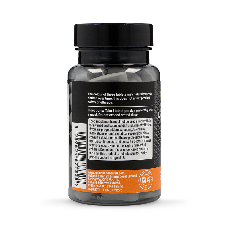 L-Carnitine 500mg 60 tablets , UK version