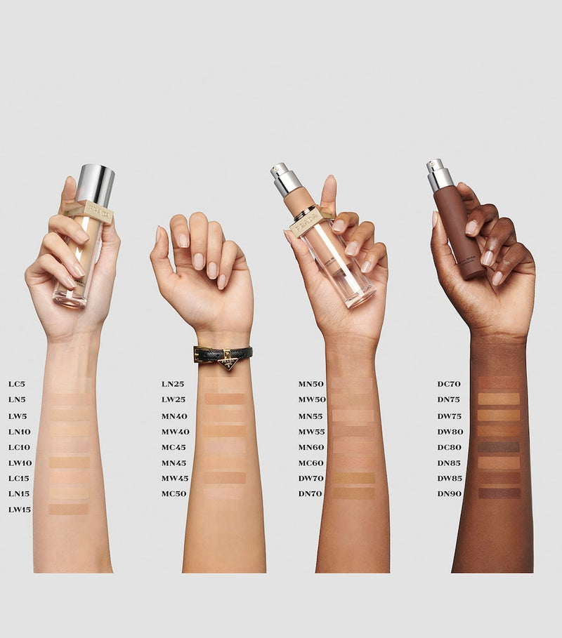 Prada Beauty Reveal Skin Optimising Foundation Refill, imported from the UK