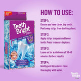 7th Heaven teeth whitening strips with PAP technology - British product