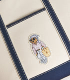 Polo Ralph Lauren canvas tote bag with Polo Bear, UK version