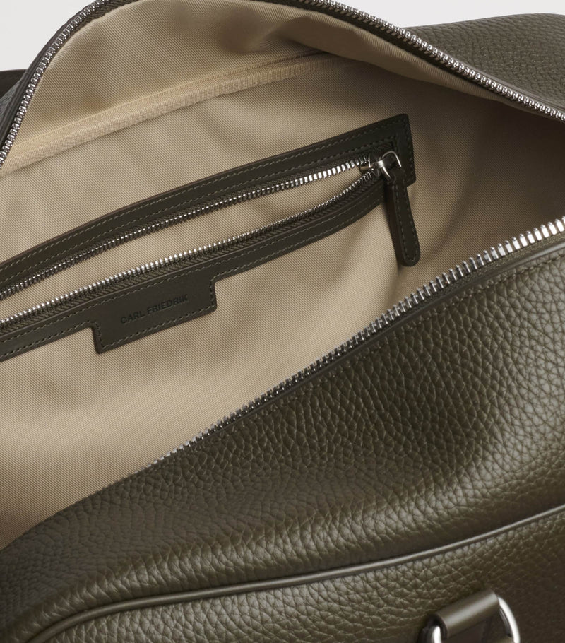 Carl Friedrik leather duffle bag - British product