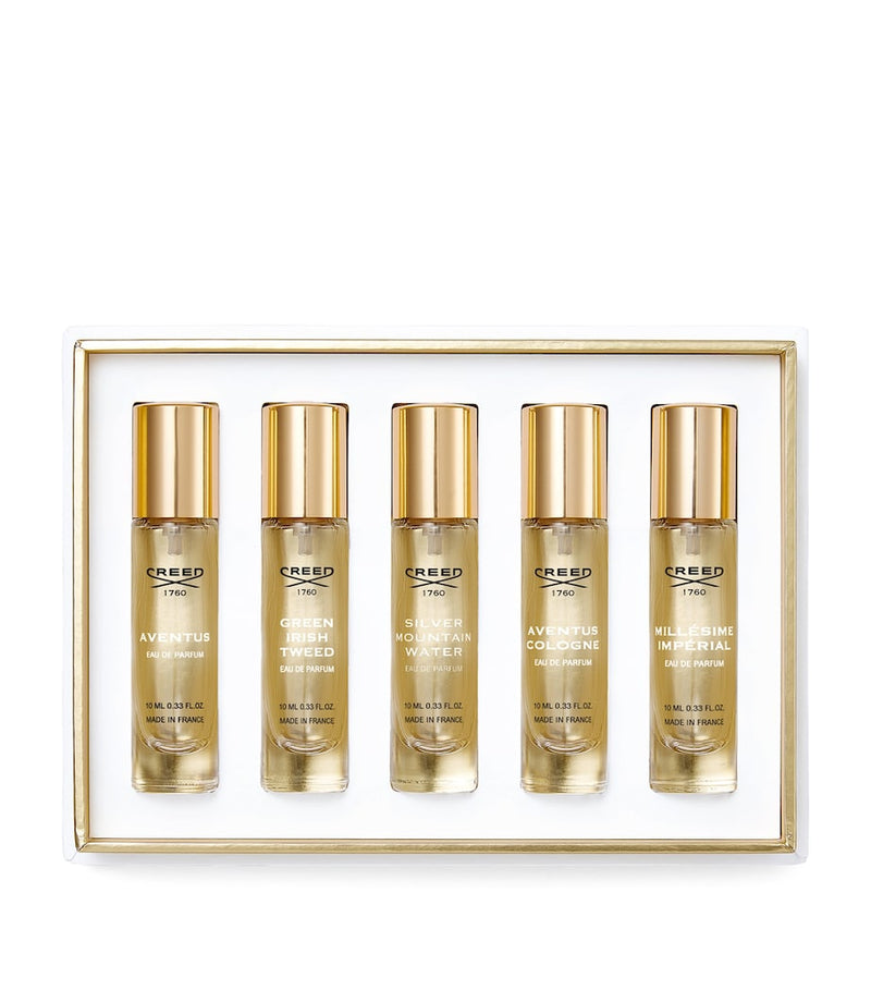 Creed men's fragrance gift set 5 x 10ml - British product