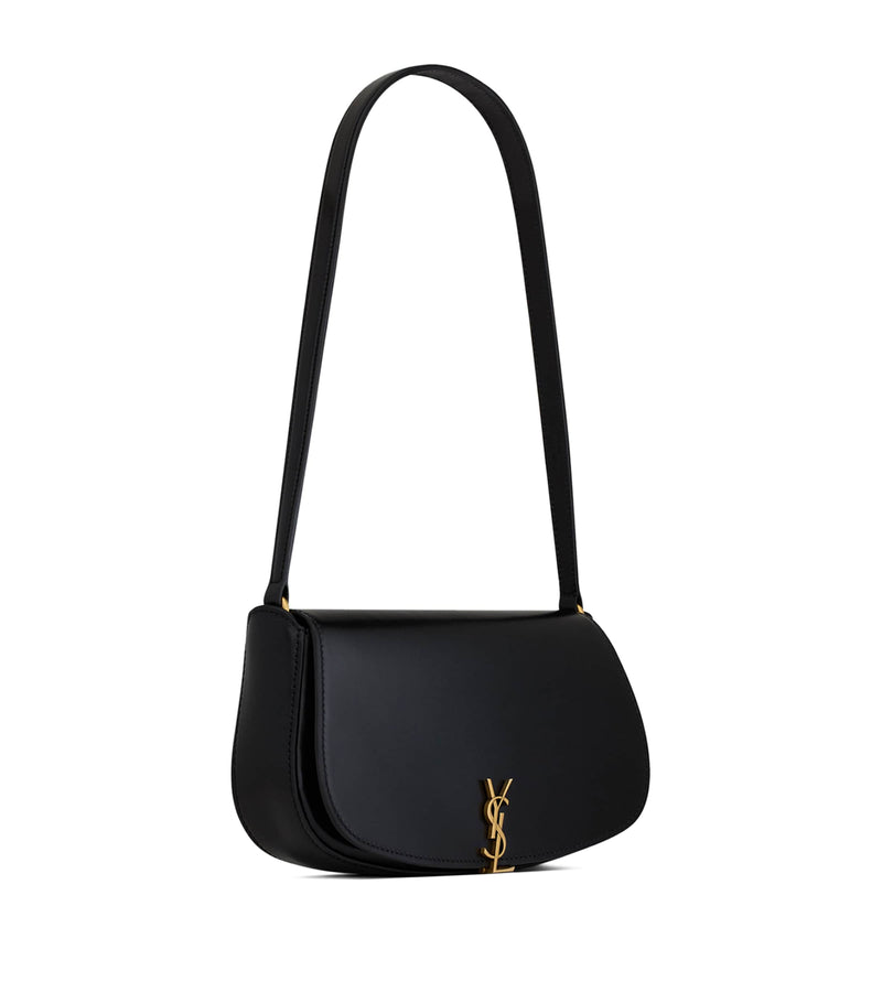 Saint Laurent Mini Leather Voltaire Shoulder Bag (British brand)