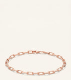 Cartier rose gold chain bracelet 20cm, UK version