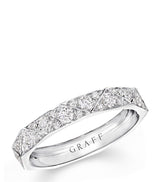 Harrods Graff White Gold and Diamond LG Signature Ring- Buy online at McGrocer
