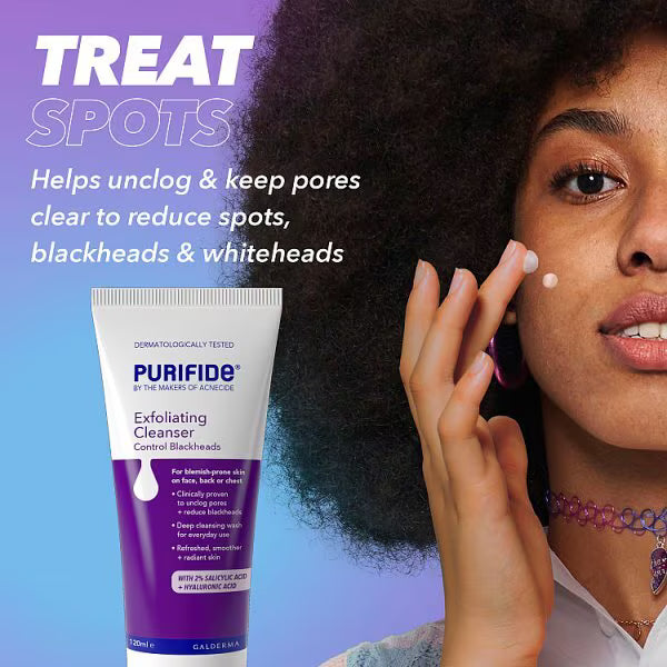 Acnecide Purifide Blackhead Control Scrub 120ml - British product