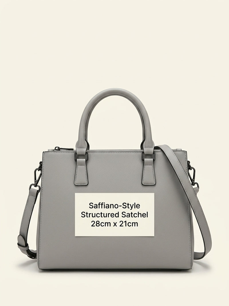 Prada Saffiano leather bag green (British brand)