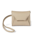 Brunello Cucinelli leather envelope bag charm 6cm x 7.5cm (British brand)