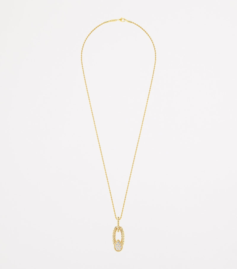 Boucheron Serpent Bohème necklace yellow gold diamond - UK version