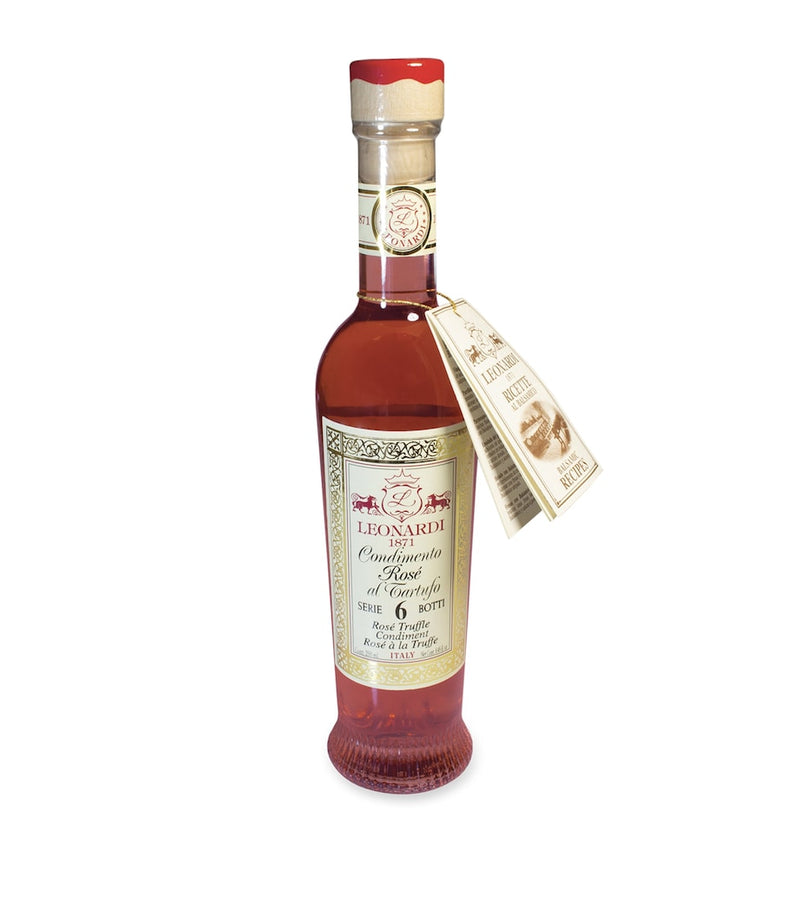 Leonardi truffle rosé balsamic condiment 250ml, imported from the UK