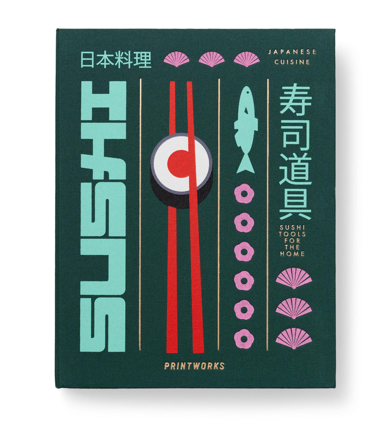 Printworks bamboo sushi tools set, imported from the UK