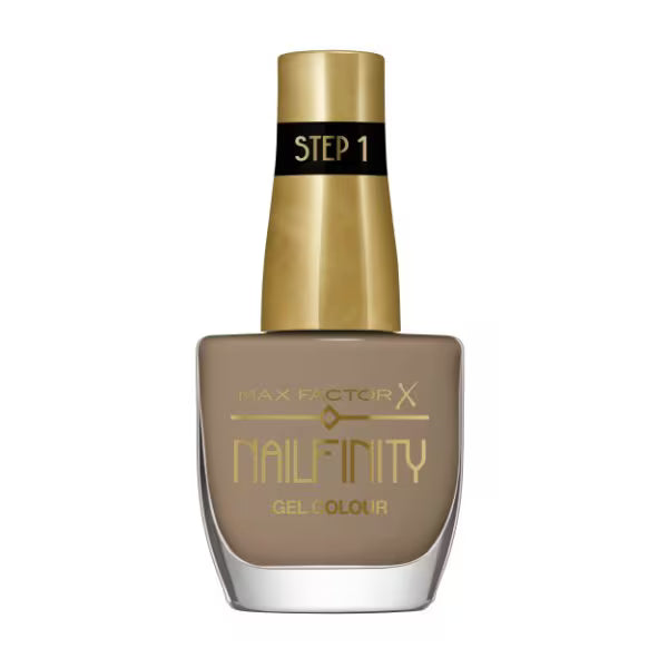 Max Factor NailFinity purple gel polish, imported from the UK