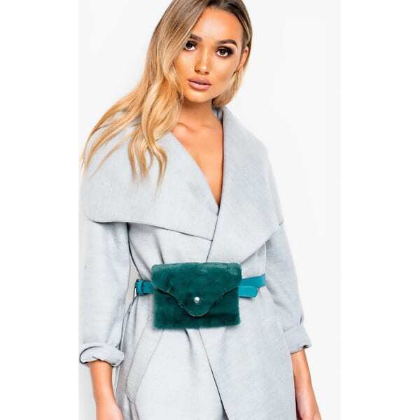 IKRUSH Evie faux fur belt purse, UK version