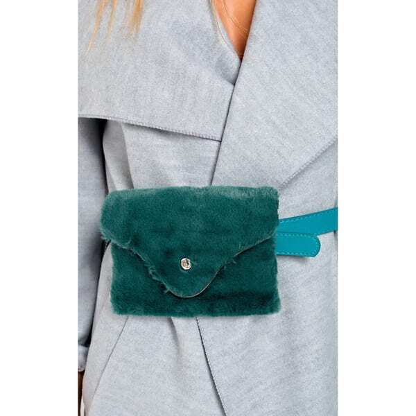 IKRUSH Evie faux fur belt purse, UK version
