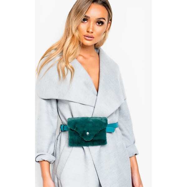 IKRUSH Evie faux fur belt purse, UK version