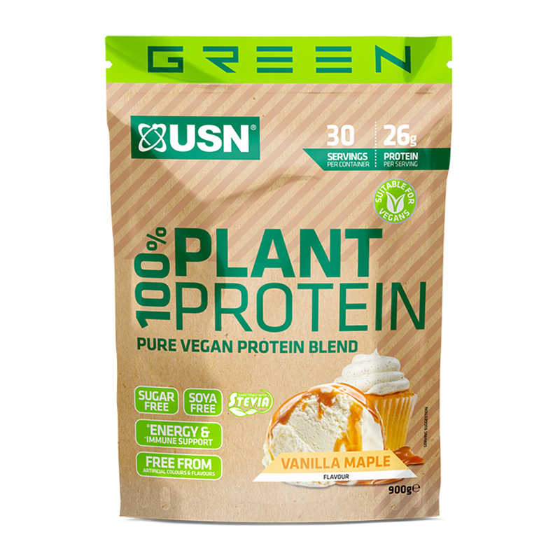 USN 100% Plant Protein Vanilla 900g - Vanilla