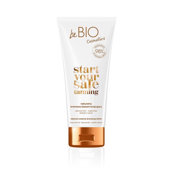 beBIO Creamy Bronzing Lotion Self Tan 200ml - British product