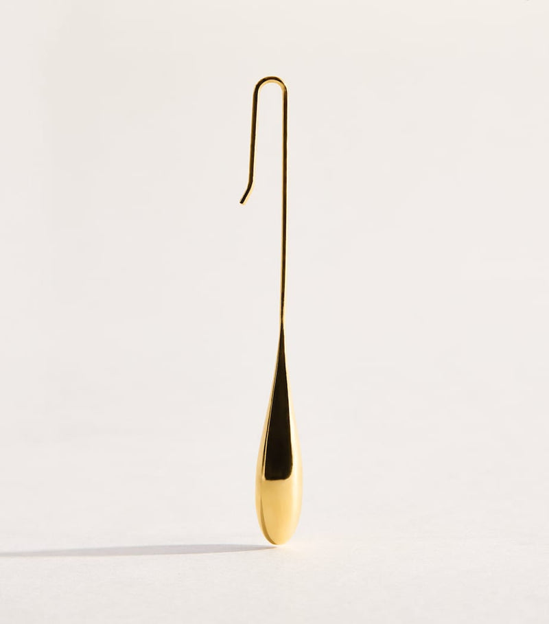 LIÉ STUDIO Lili earrings gold plated 7cm drop, imported from the UK