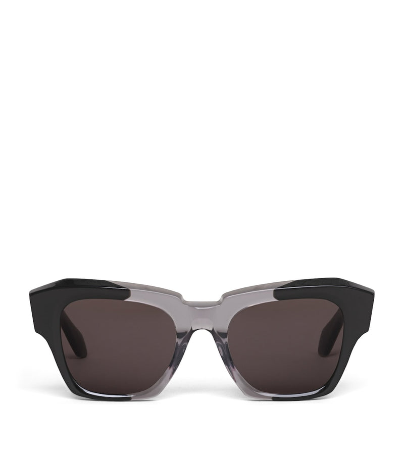 Alaïa melted square acetate sunglasses - British product