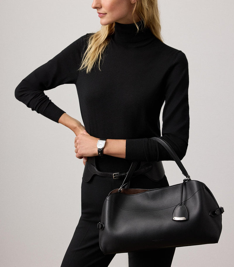 Ralph Lauren Collection leather shoulder bag, imported from the UK
