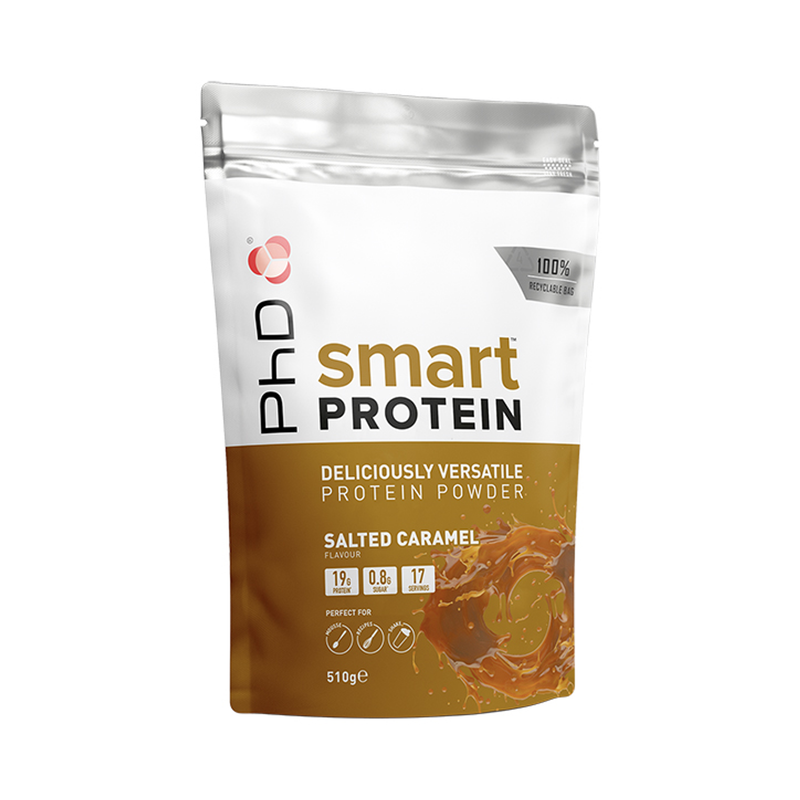 PhD Nutrition Smart Protein Powder Chocolate Brownie 510g - Salted Caramel