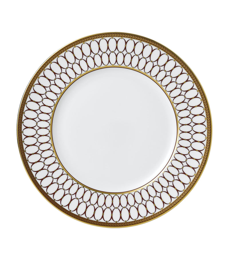 Wedgwood Renaissance Red dinner plate 27cm (British brand)