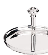 Harrods Silver-Plated Two-Tier Pastry Stand for Cakes and Pastries- Buy online at McGrocer