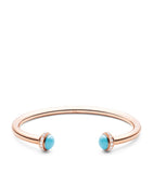 Piaget Possession rose gold bangle with turquoise and diamonds, UK version