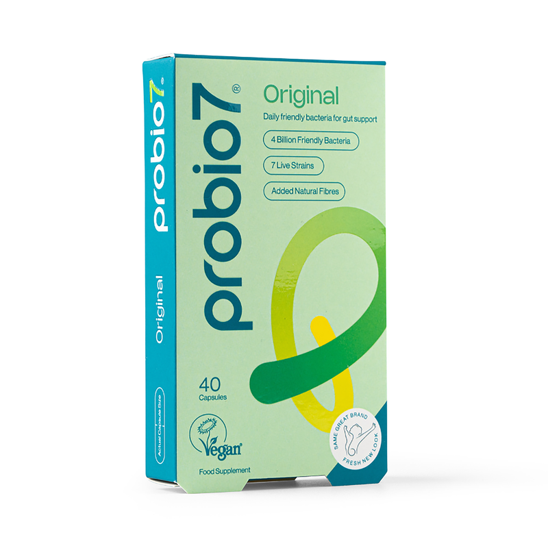 Probio7 Original Probiotic supplement 40 Capsules, imported from the UK