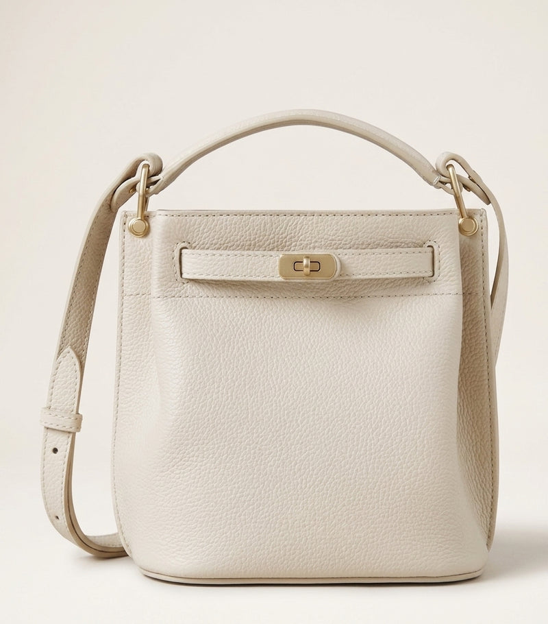 Mulberry mini leather Islington bucket bag - British product