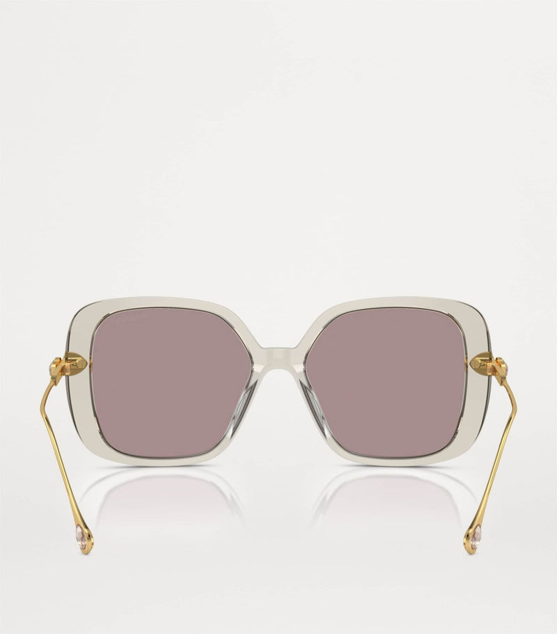Swarovski oversized sunglasses (British brand)