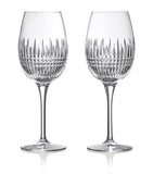 Waterford Lismore Diamond Essence goblet glasses 660ml (British brand)