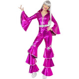 Superdrug Smiffys 1970s Dancing Dream Costume Pink- Buy online at McGrocer