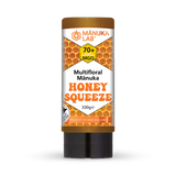 Holland & Barrett Manuka Lab Multifloral Manuka Honey Blueberry Squeeze 330g- Buy online at McGrocer
