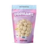 Holland & Barrett Pophaks Salted Ashwagandha Herb-Infused Lotus Seed Snack- Buy online at McGrocer