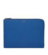 Harrods Smythson Small Panama Leather Laptop Case- Buy online at McGrocer
