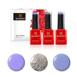Superdrug Bluesky Mini Trio Set Glass Slipper Gel Polish 5ml- Buy online at McGrocer