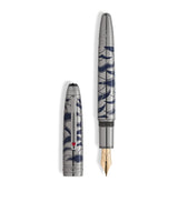 Harrods Montblanc Meisterstück Around the World Solitaire LeGrand Fountain Pen- Buy online at McGrocer